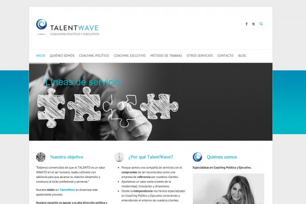 diseño web TalentWave